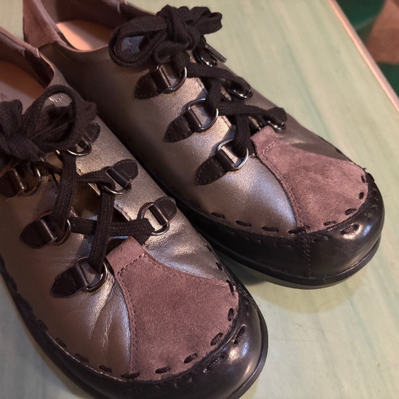 NEW NWOT Womens Ziera Allsorts Leather Comfort Pewter Shoes EU 39.5 US 9 - Picture 3 of 9